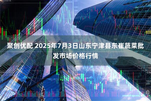 聚创优配 2025年7月3日山东宁津县东崔蔬菜批发市场价格行情