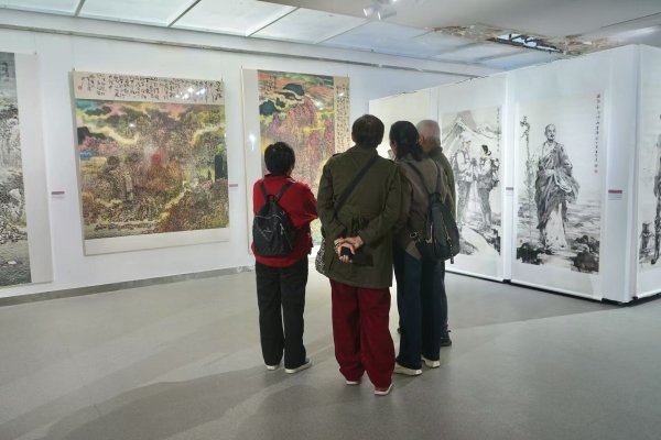 贝格富 “山海风致家国情怀”—书画名家崂山精品展隆重开幕